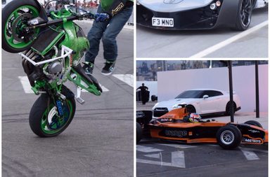 سيارات الفورمولا في مهرجان عم نحلمك لبنان