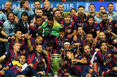 برشلونة يفوز بدوري ابطال اوروبا