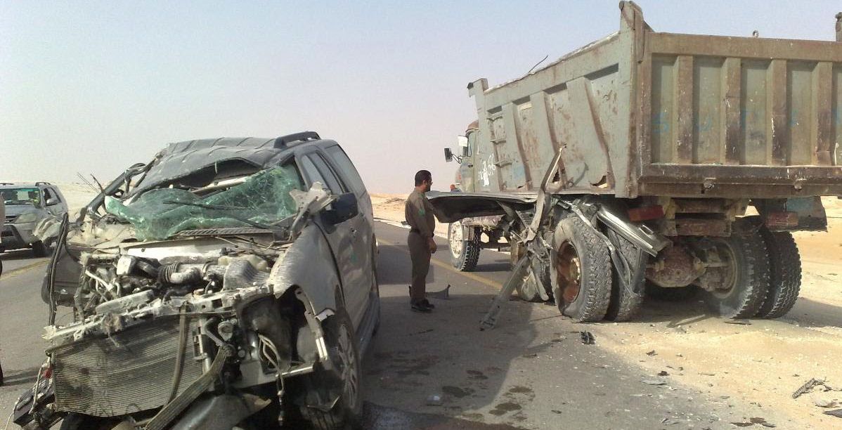 وفيات حوادث السيارات في السعودية