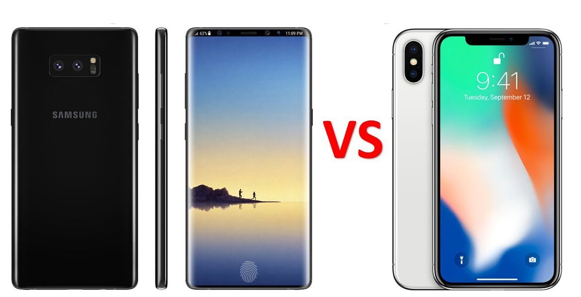 ايفون x ام s9