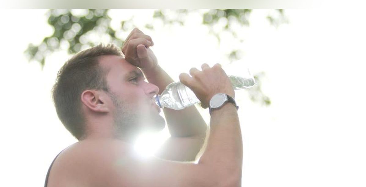 شرب الماء بعد الرياضة