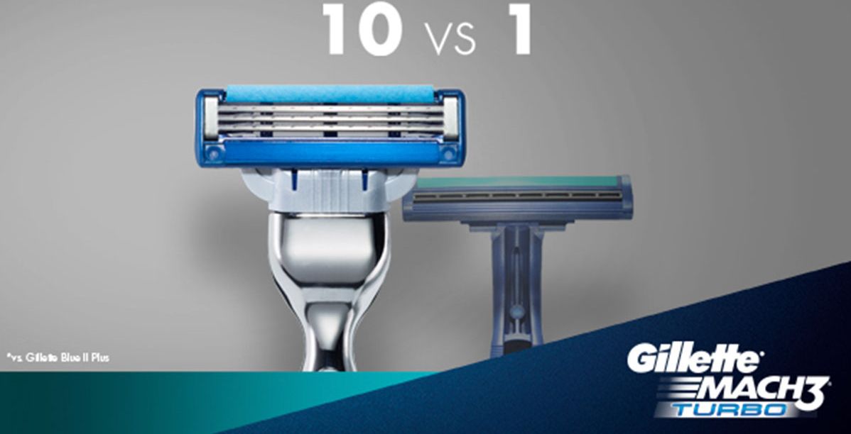 Gillette Mach 3 Turbo جيليت ماك 3 توربو