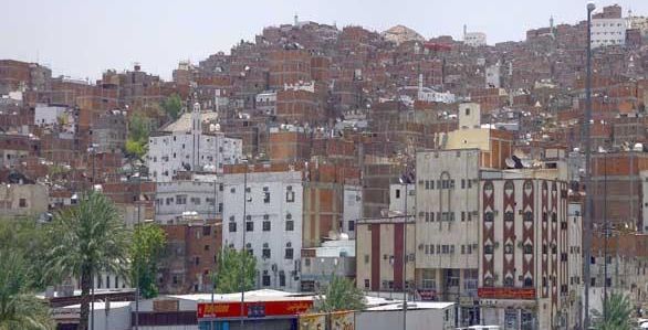 منظر عام في مكة
