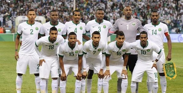 لاعبي المنتخب السعودي