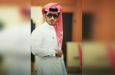 طريقة لبس الشماغ السعودي