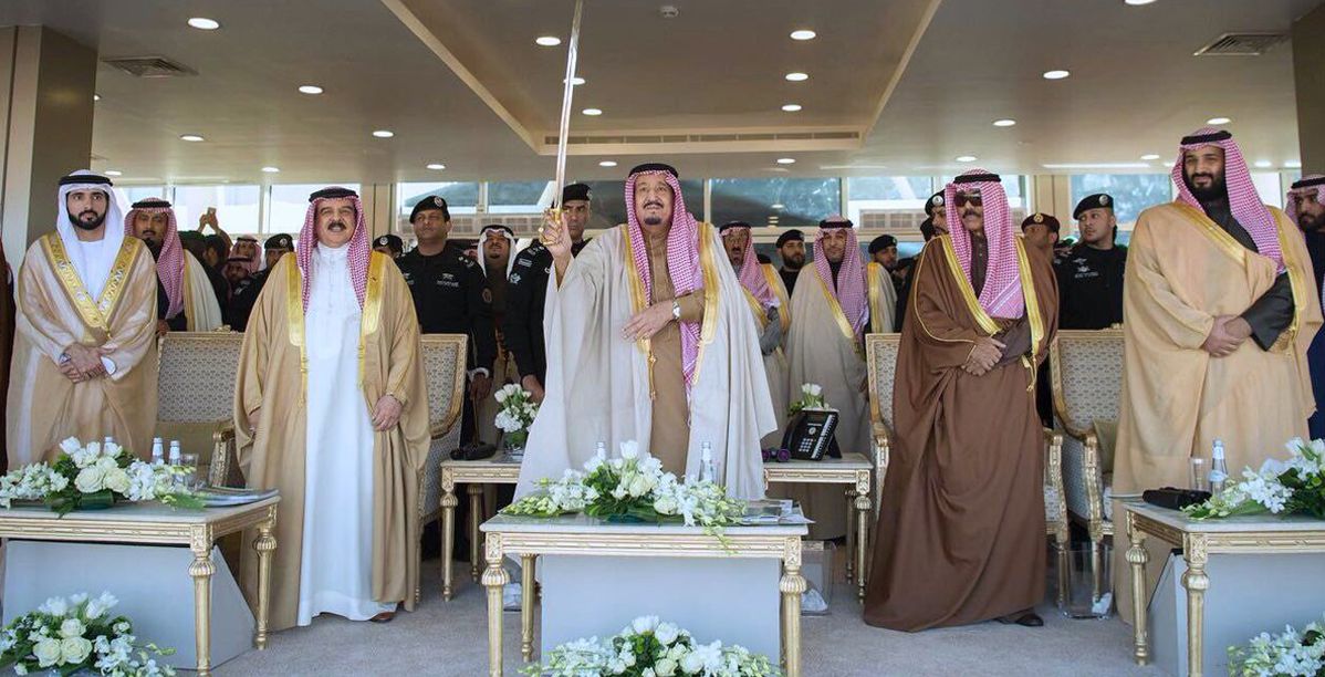 العاهل السعودي في مهرجان الابل 2018