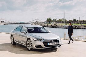 اودي A8 نسخة 2018 يختبرها موقع مزيون