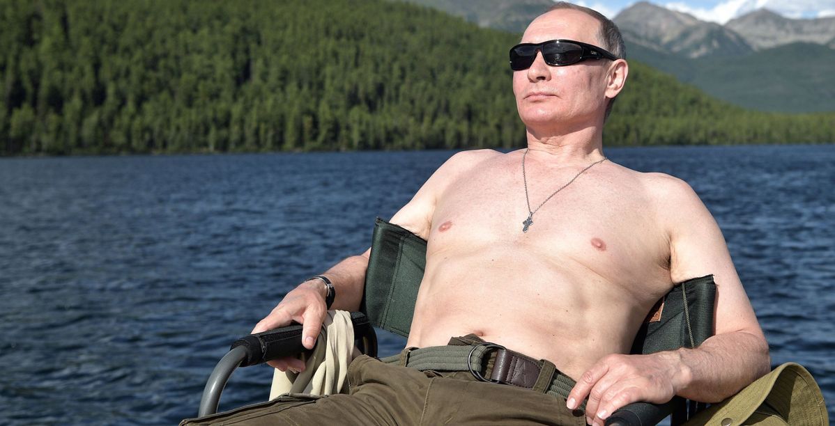 صور اجازة بوتين في سيبيريا