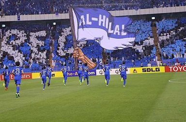 تيفو الهلال المتحرك