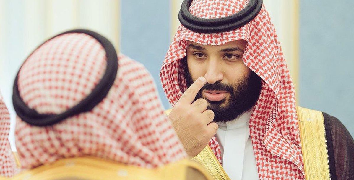 فعلها بن سلمان أخيرا (تويتر/@fayez_malki)