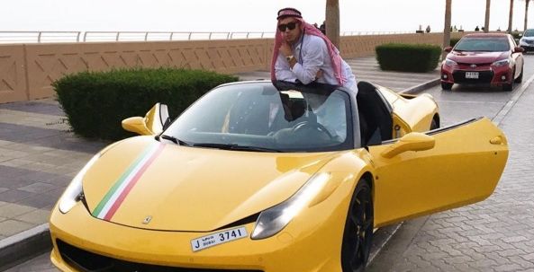 قبل مقتله (إنستغرام)