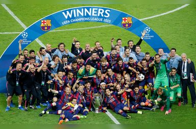 كم مرة اخذ برشلونة دوري ابطال اوروبا