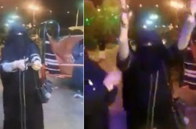 مقكع من الفيديو المتداول