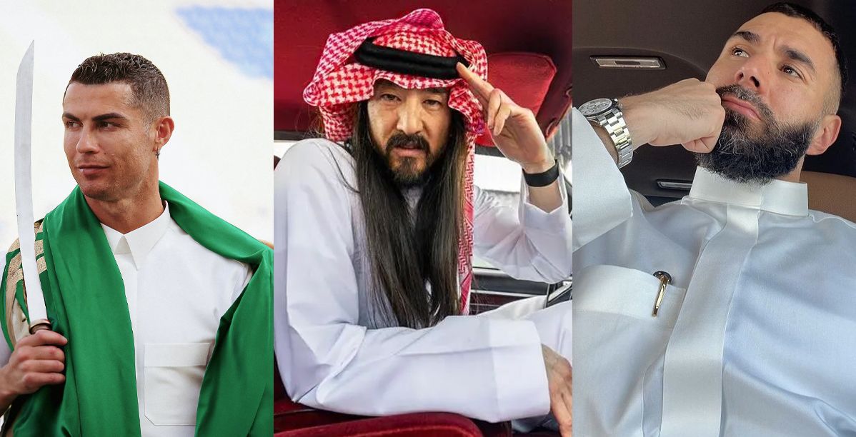 الثوب السعودي يستهوي المشاهير الأجانب وهؤلاء أبرز من ظهروا به