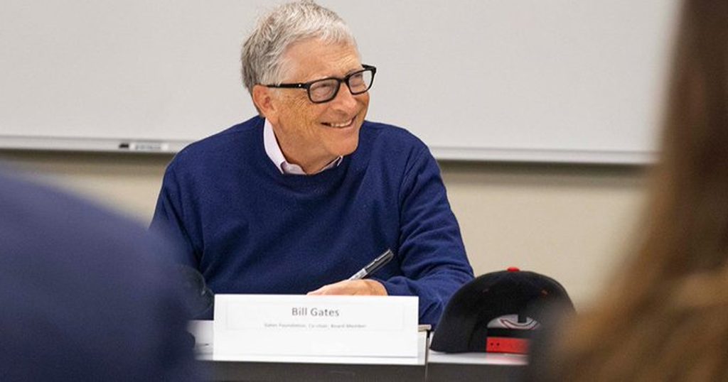 مصدر الصورة: حساب BillGates@
