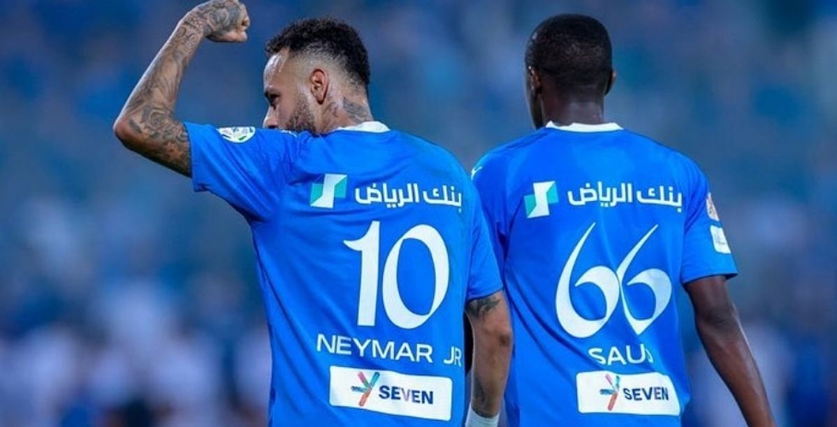 ردة فعل نيمار بعد فوز الهلال