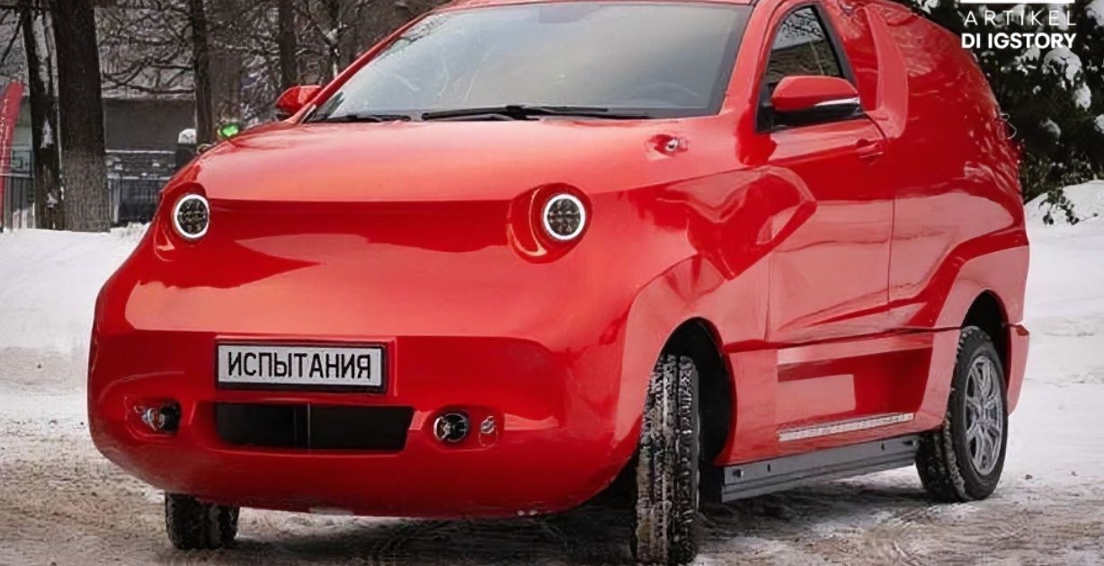 نموذج أولى من سيارة روسية كهربائية تحصل على لقب _أبشع تصميم_