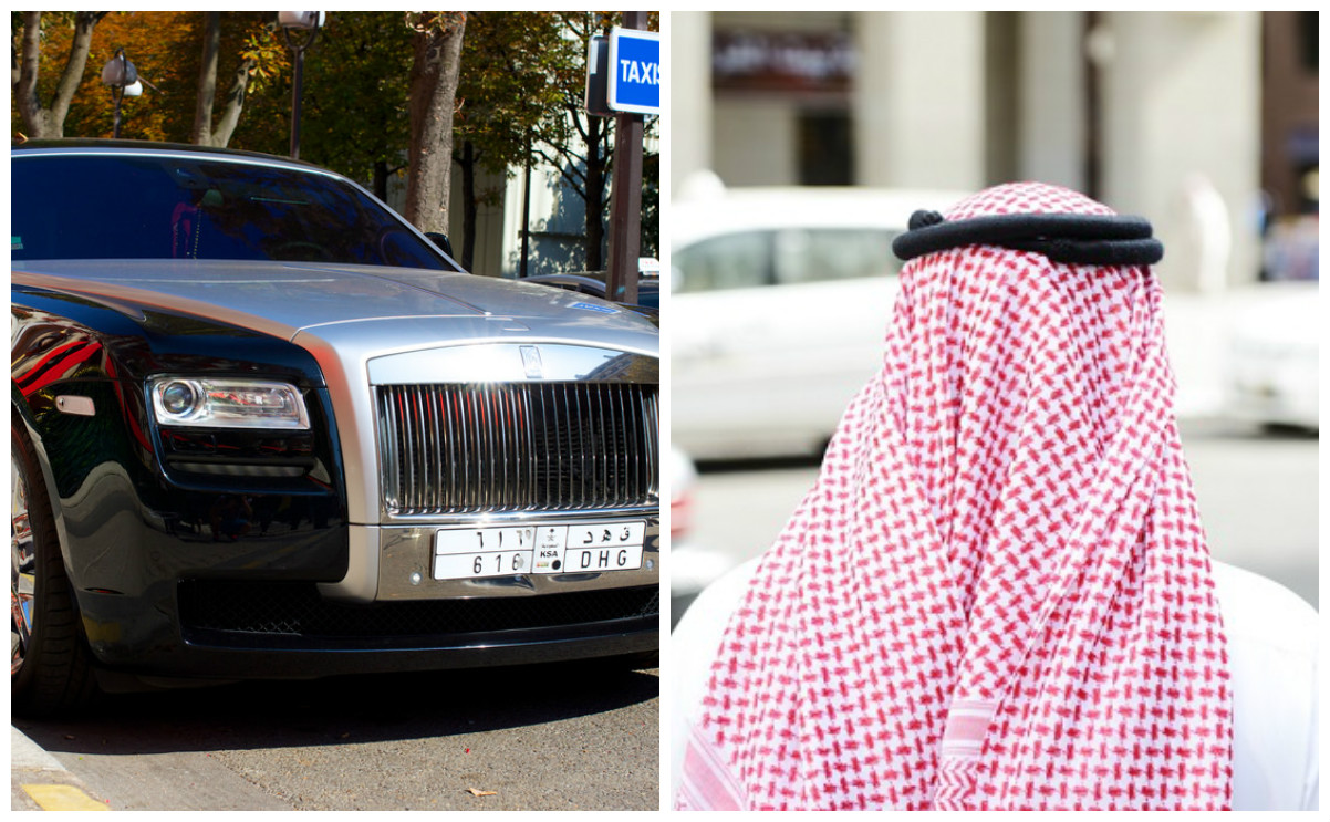 رولز رويس مملوكة من سعودي