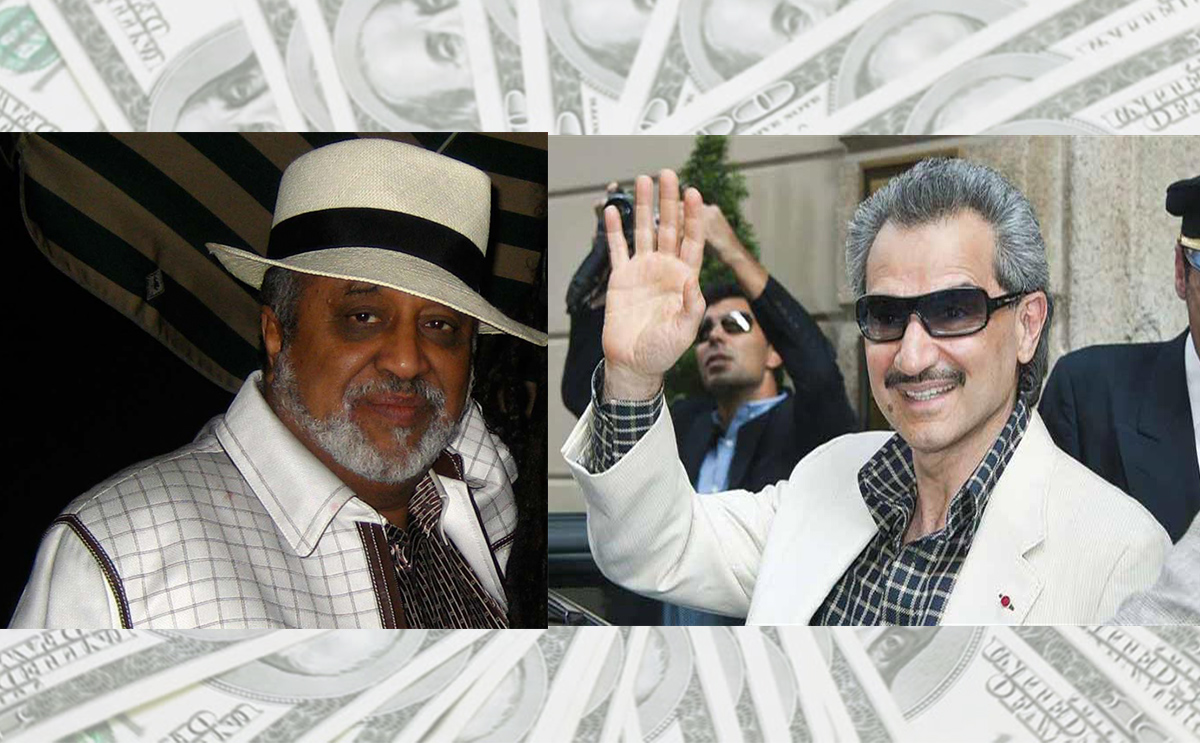 الوليد بن طلال ومحمد العمودي