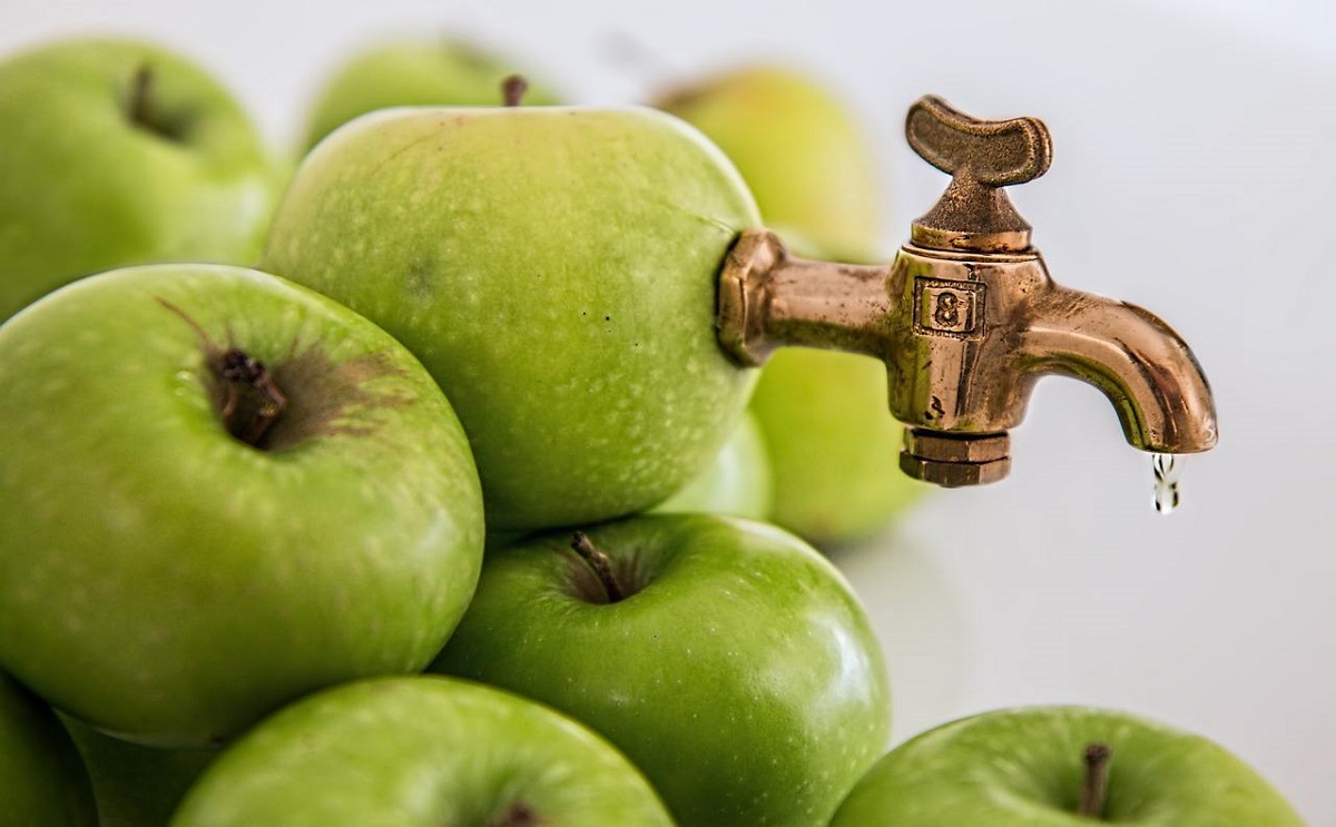 السعرات الحرارية في التفاح الاخضر