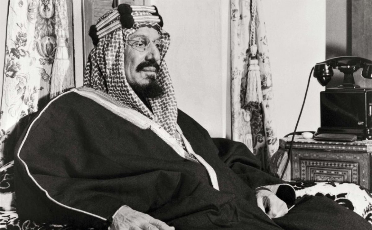 صورة للملك عبد العزيز 