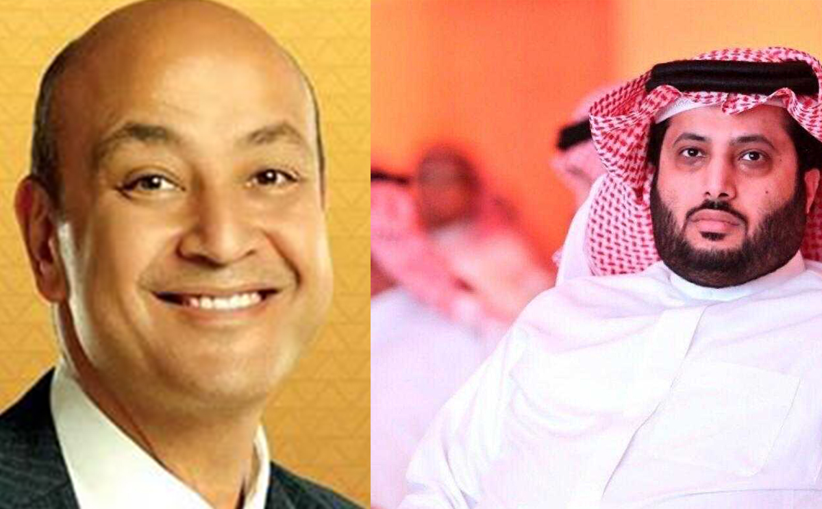 تركي ال الشيخ وعمرو أديب