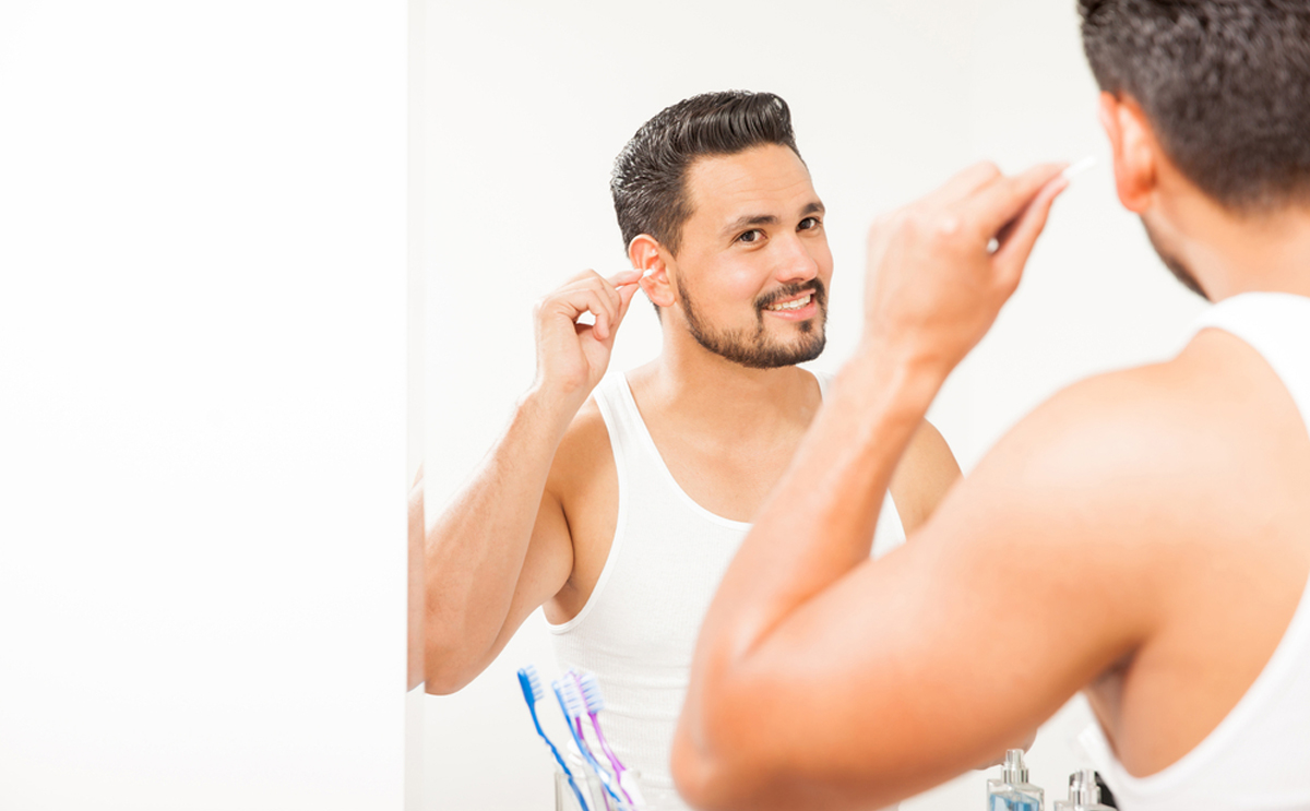 افضل طريقة لتنظيف الاذن