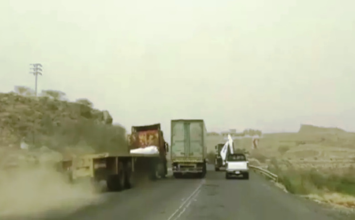 شاحنة واحدة!