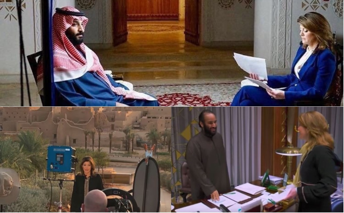 كواليس لقاء ولي العهد مع قناة CBS