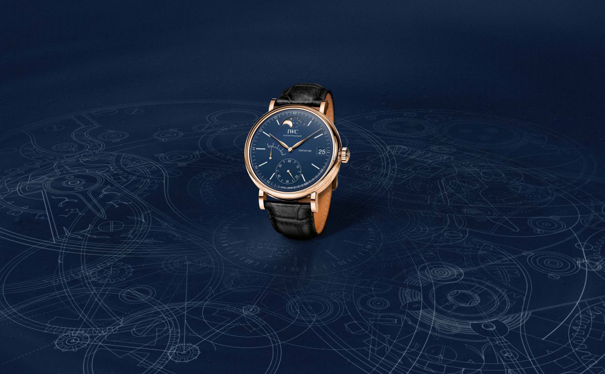Portofino Hand-Wound Moon Phase