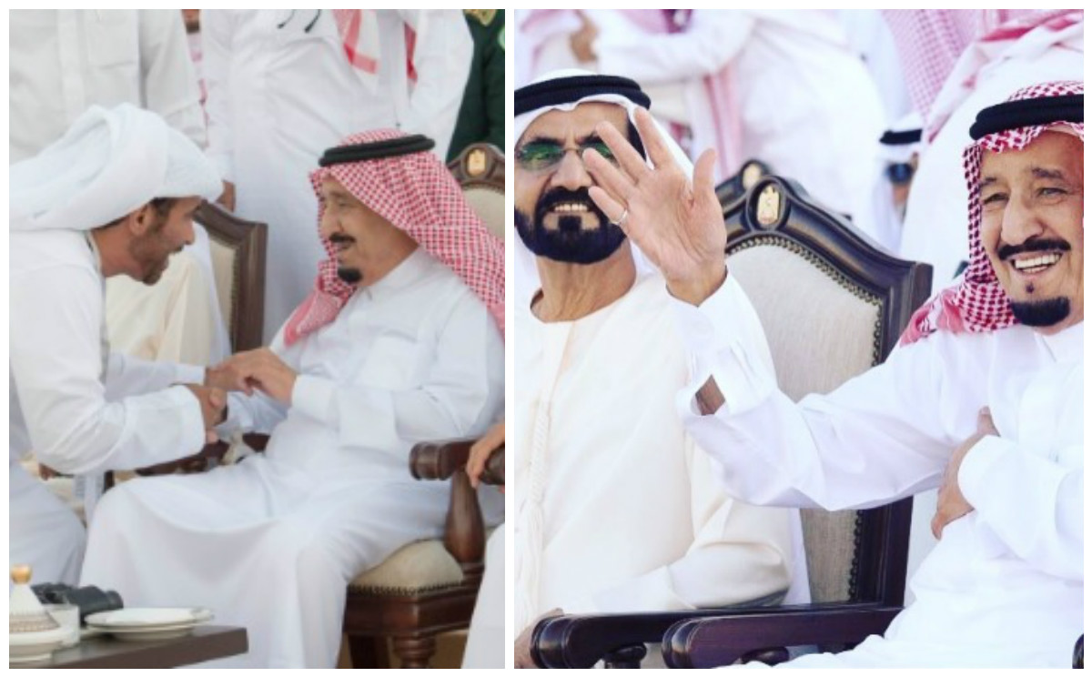 ماذا فعل حين انتهى الشاعر من كلمته؟