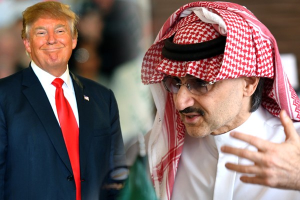 اسرار الحرب بين دونالد ترامب والوليد بن طلال