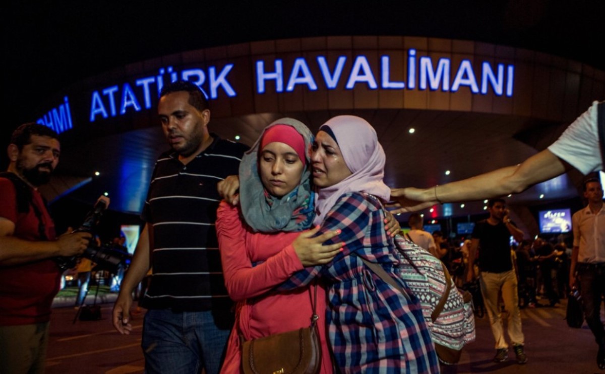 إنفجار مطار أتاتورك (Getty)