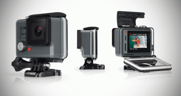 كاميرا Go Pro Hero مع شاشة LCD