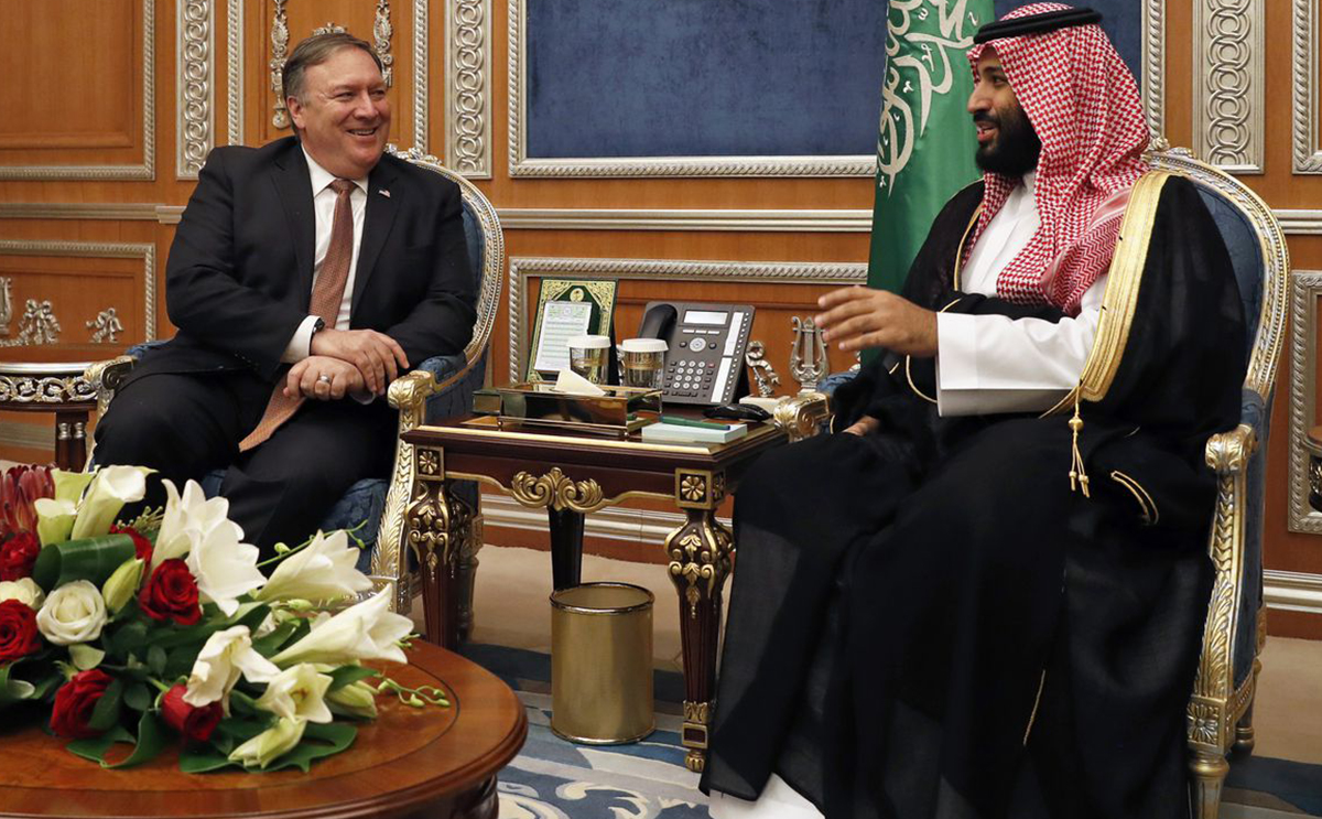 بن سلمان وبومبيو