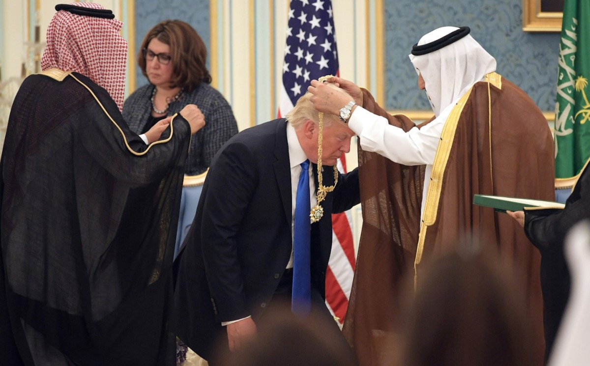 ترامب في المملكة