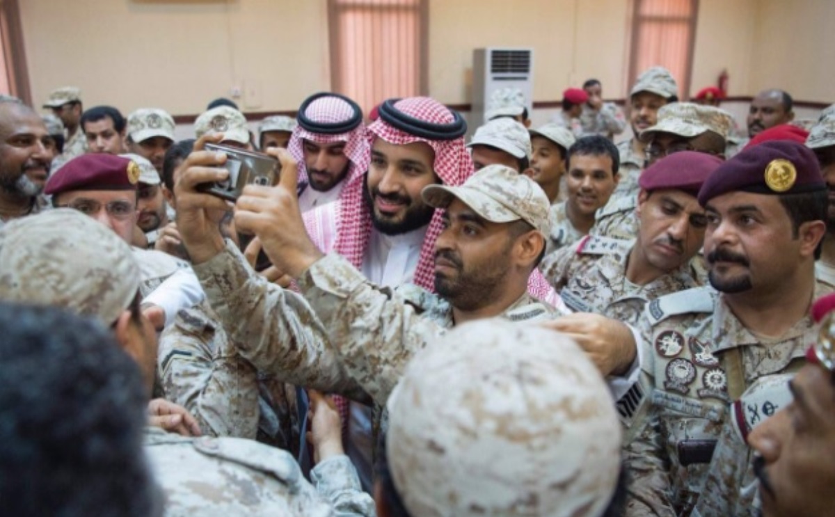 بن سلمان في الحد الجنوبي