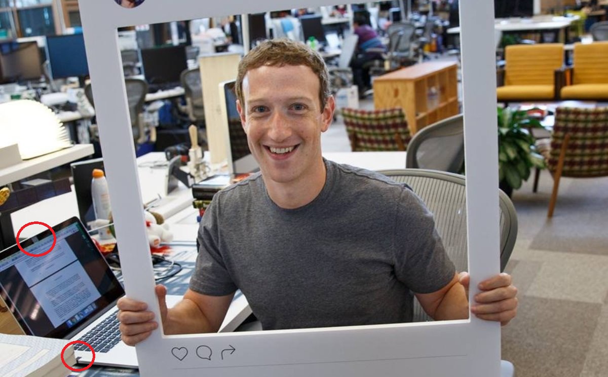 الصورة التي نشرها مارك (facebook.com/zuck)