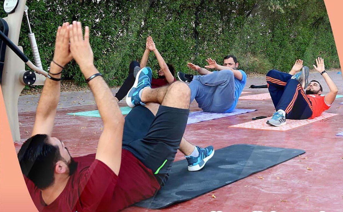 يمارسون الرياضة أثناء الصيام