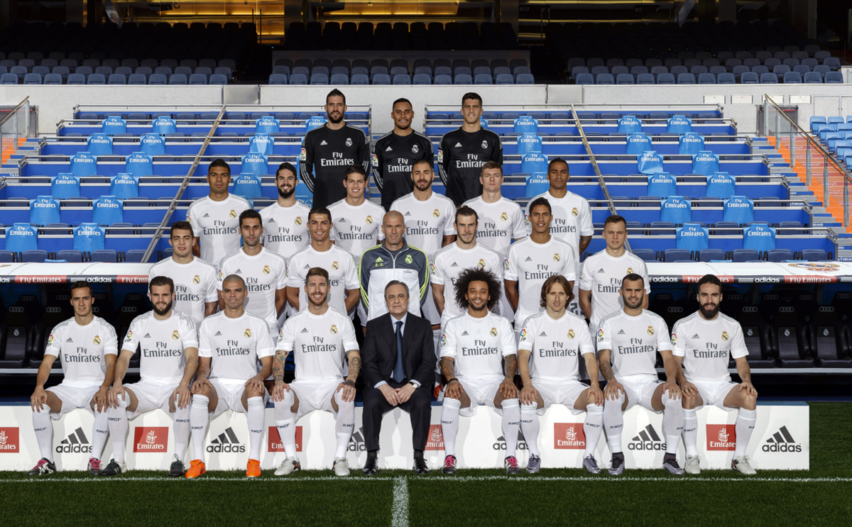 اسماء لاعبين ريال مدريد