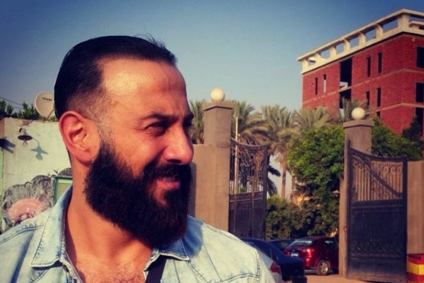 الفنان السوري قصي الخولي باللحية