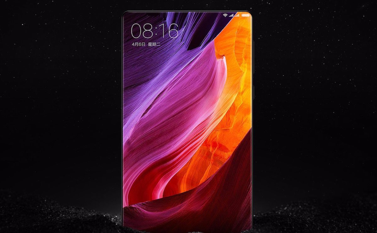 مواصفات هاتف شاومي Mi MIX المقتبسة من ايفون 8