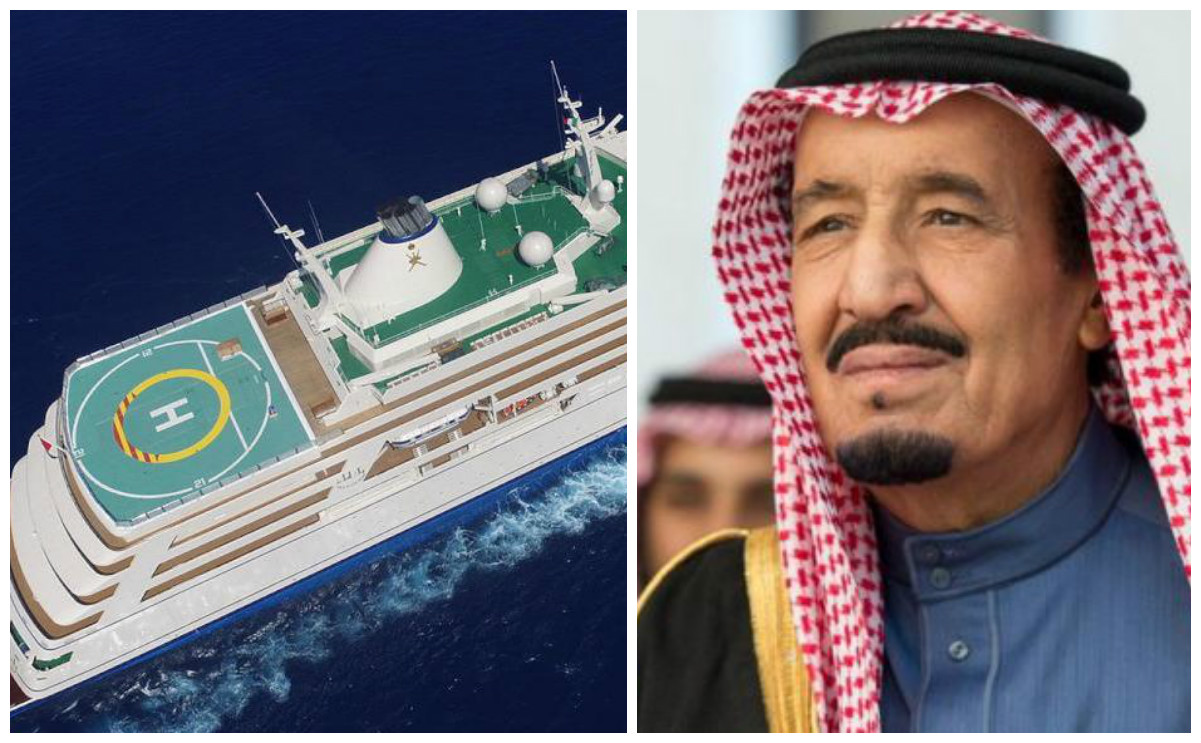 يخت الملك سلمان