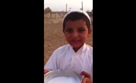 لم يتأخر في الشرب