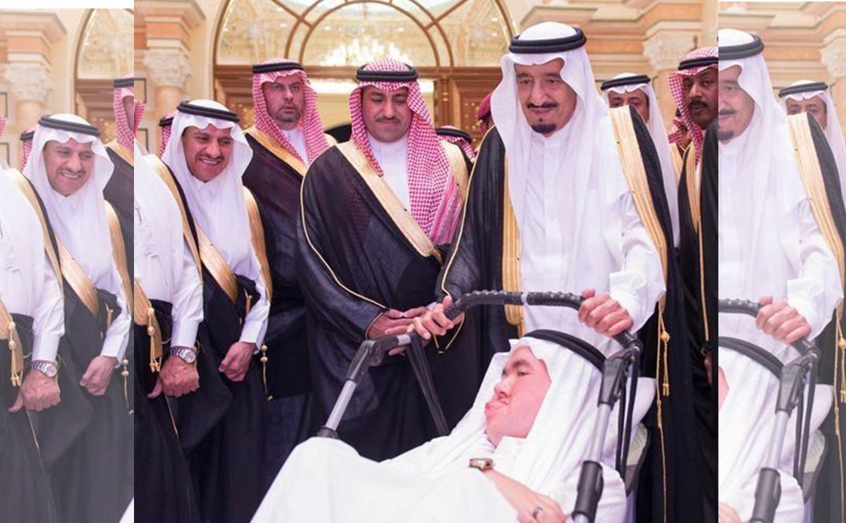 تواضع الملك سلمان بن عبد العزيز