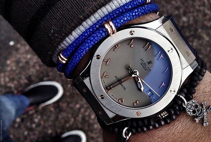 ساعة هوبلت فيجن 2 بارقام عربية