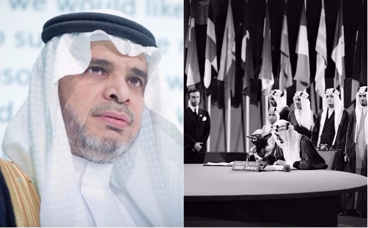 الملك فيصل ووزير التعليم