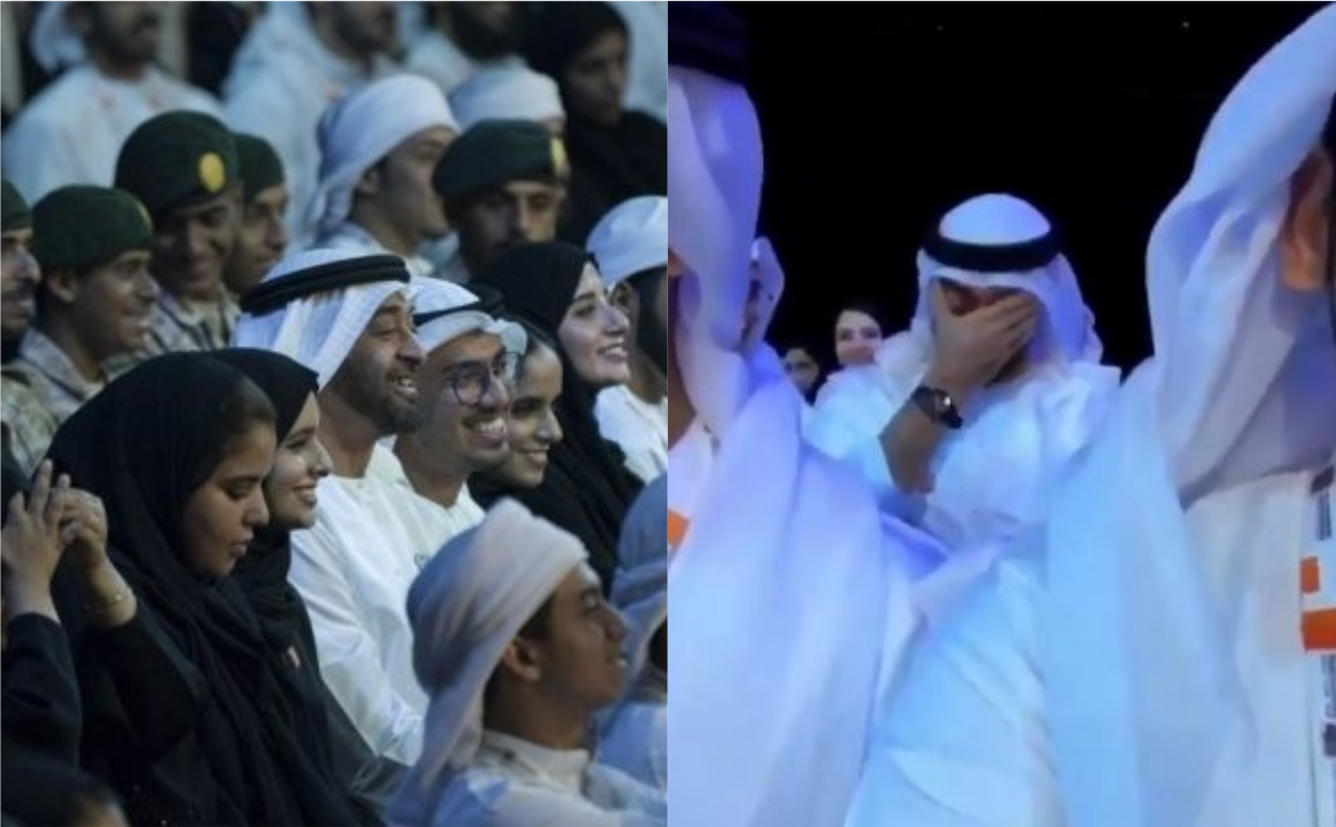 وانفجر من الضحك