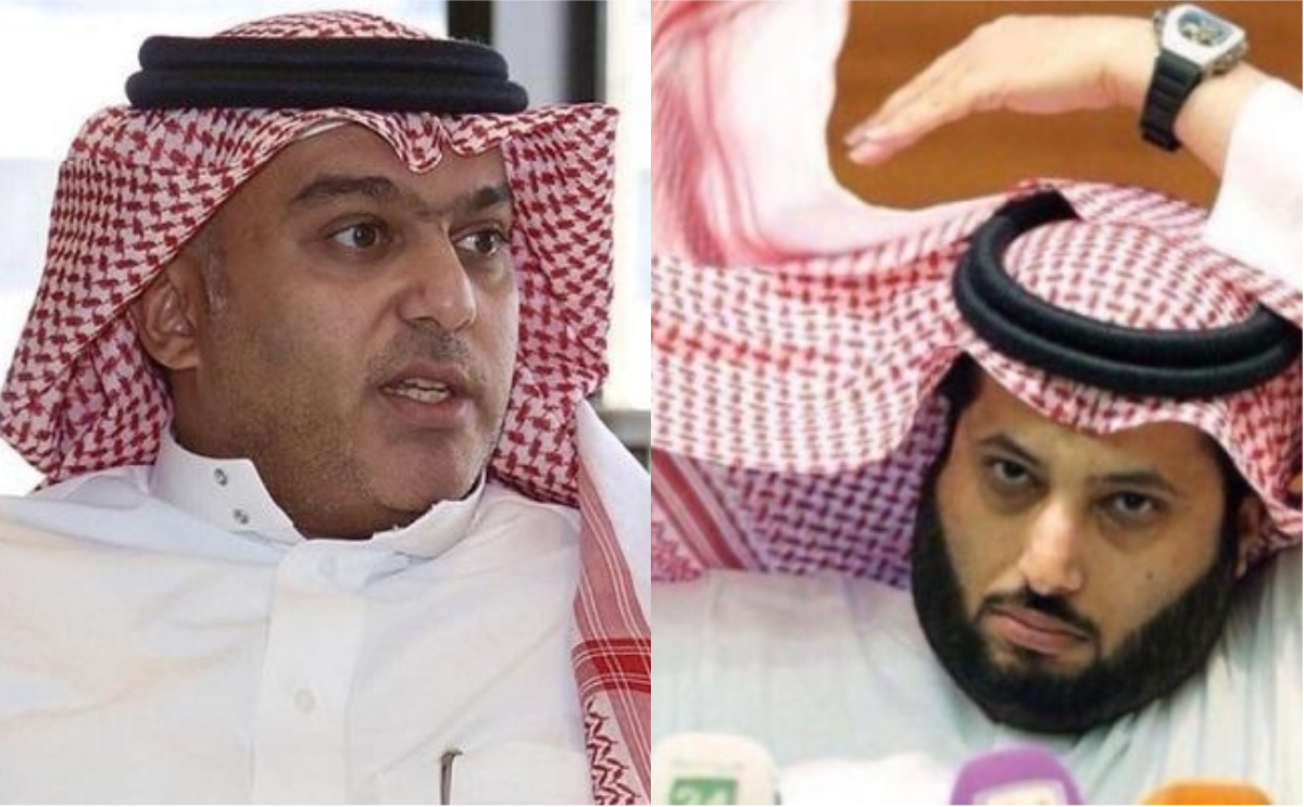 تركي آل الشيخ وسلمان المالك