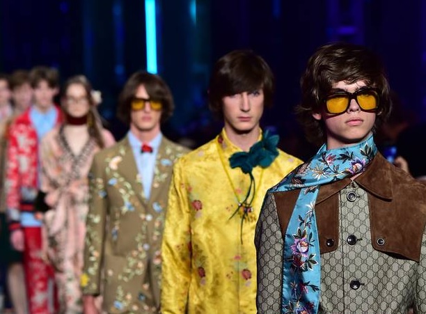 رجال Gucci مختلفين هذا العام